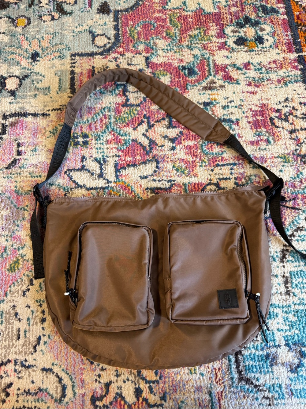 FP Movement by Free People High Standards Brown Crossbody Bag
